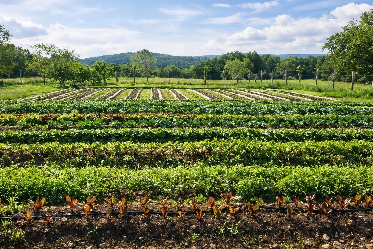 Gray Family Farm pastures and countryside